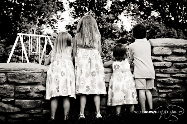 Children's Portrait by Kentucky Photographer Wes Brown