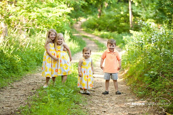 Family Portrait by Kentucky Photographer Wes Brown