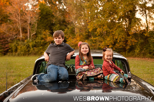 The Foster Family : Family Portrait by Kentucky Photographer Wes Brown